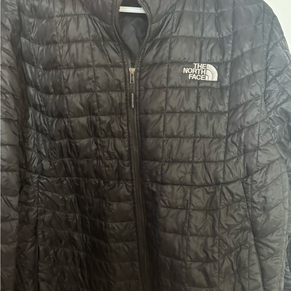 PABST Blue Ribbon The North Face Men's Quilted Black Puffer Jacket